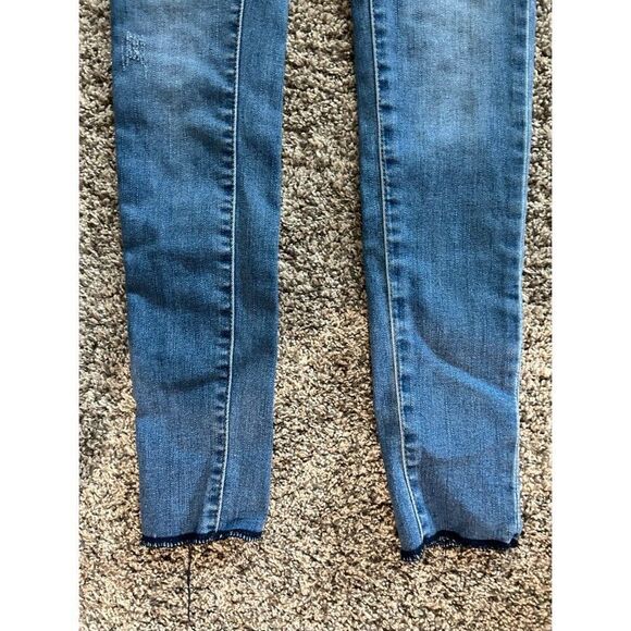 Blue Skinny Maternity Jeans - Picture 4 of 6